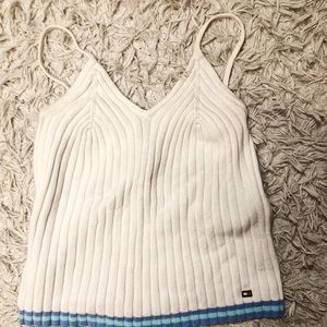 Woven tank top